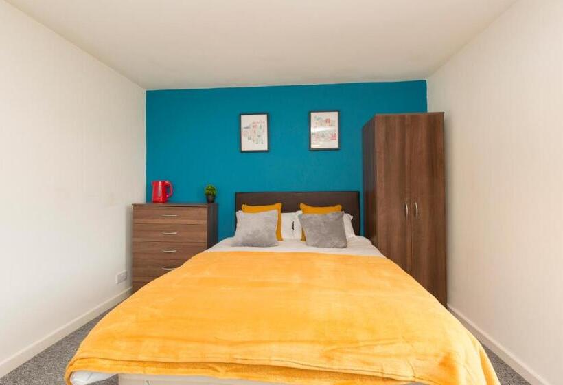 اتاق استاندارد با سرویس بهداشتی مشترک, Townhouse @ Edleston Road Crewe