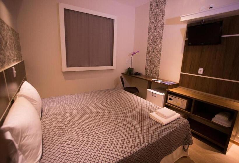 חדר סטנדרט עם מיטת קינג, Druds Hotel Hortolândia