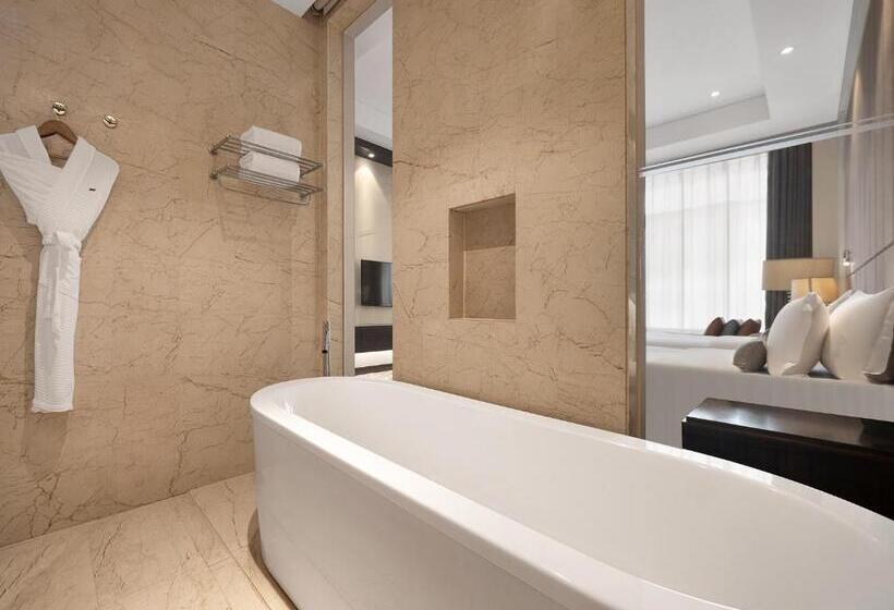 Номер Deluxe Кровать Кинг, Gran Melia Xian