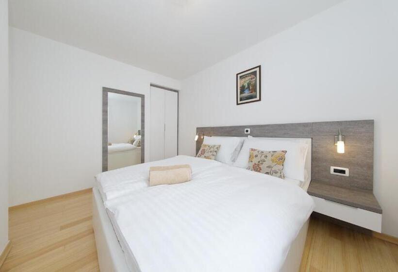 침실 2개 수피리어 아파트, Sunnyside Apartments Petrčane
