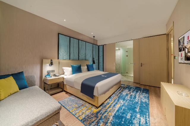 Номер Deluxe, Echarm Hotel Foshan Guangfo Road Jiaokou Metro Station