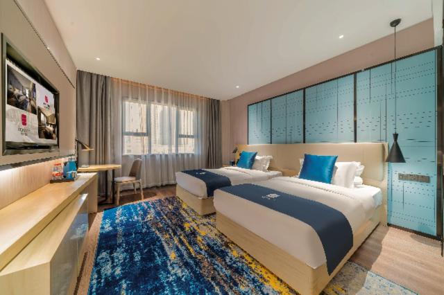 Семейный Номер, Echarm Hotel Foshan Guangfo Road Jiaokou Metro Station