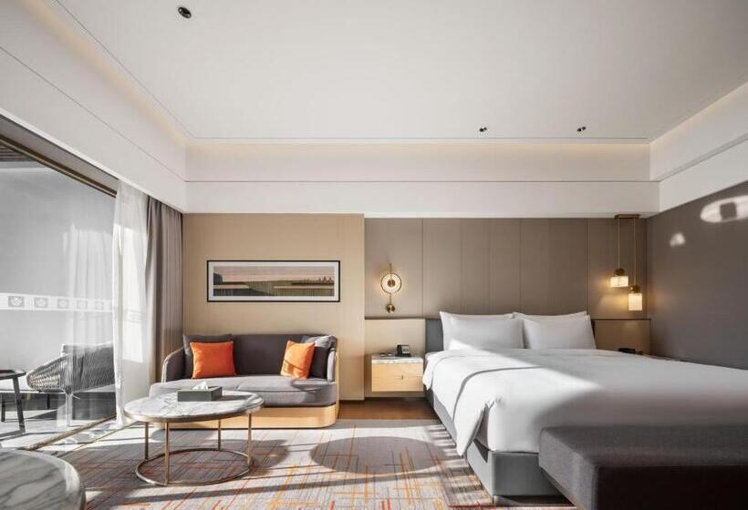 Номер Deluxe Кровать Кинг, Wyndham Grand Zhaoqing Downtown