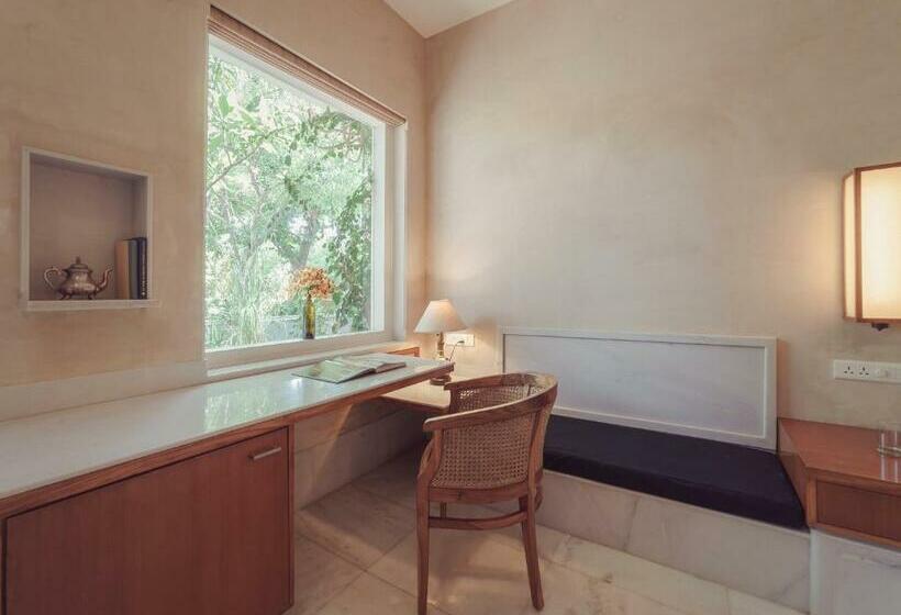 标准房带园景, Pushkarorganic   Lux Farm Resort With Pool