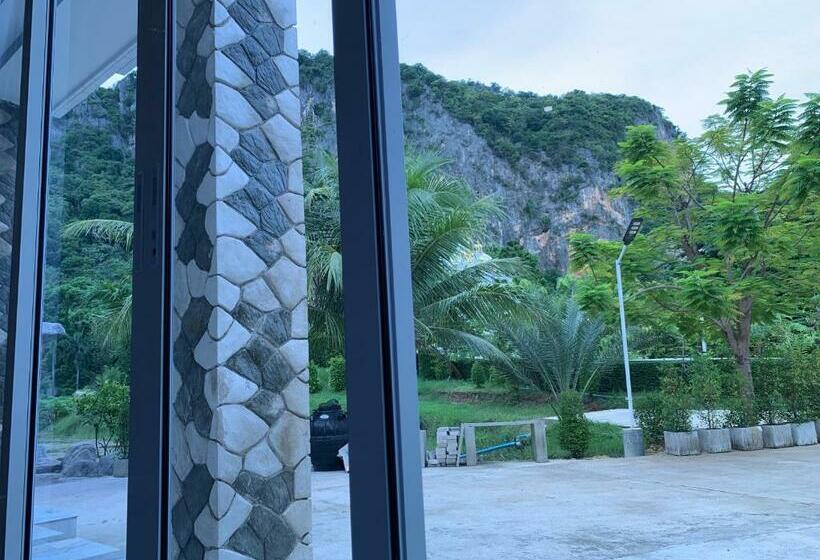 带大床的标准间, Khengpa Cafe & Resort