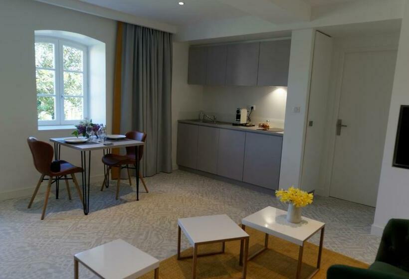 Апартаменты 1 Спальня Нижний Этаж, Lodges En Pierres Dorees
