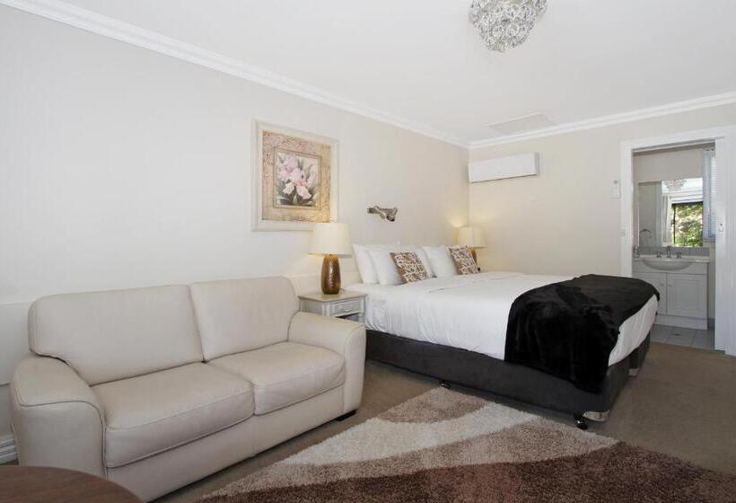 스탠다드 룸 킹사이즈 침대, Beechworth On Bridge Motel