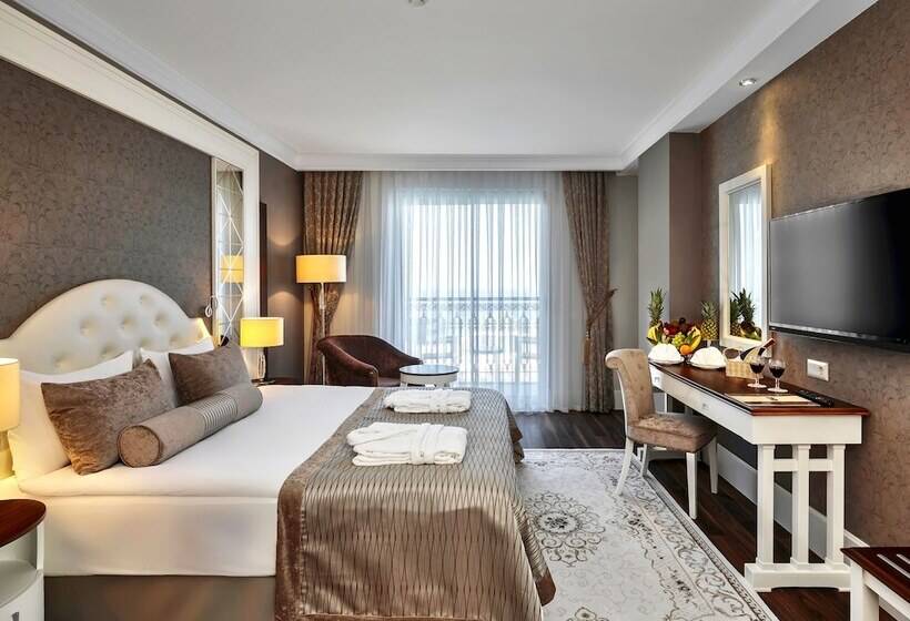 스탠다드 룸 바다 전망, Sunis Efes Royal Palace Resort & Spa