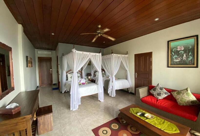 Номер Deluxe Вид на Море, Puri Wirata Dive Resort And Spa Amed