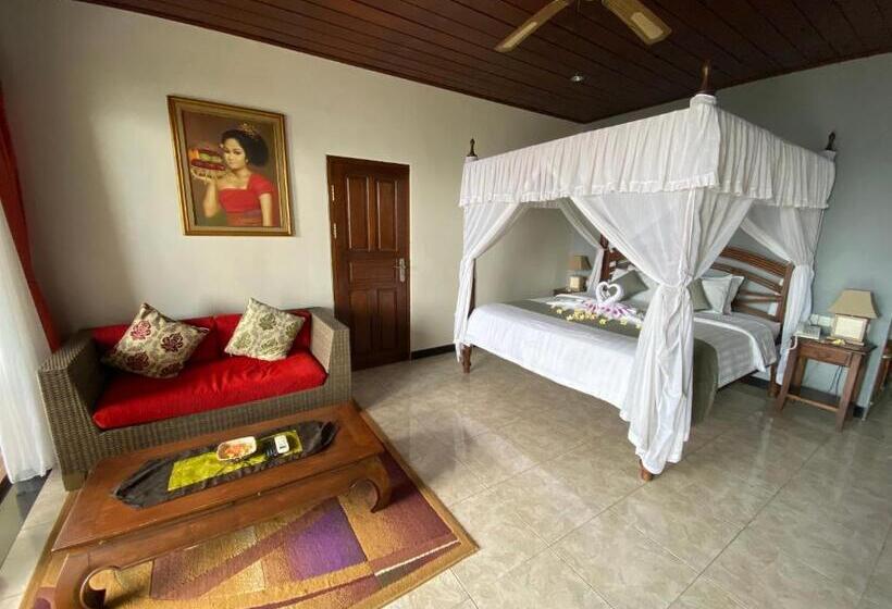 Номер Deluxe Вид на Море, Puri Wirata Dive Resort And Spa Amed