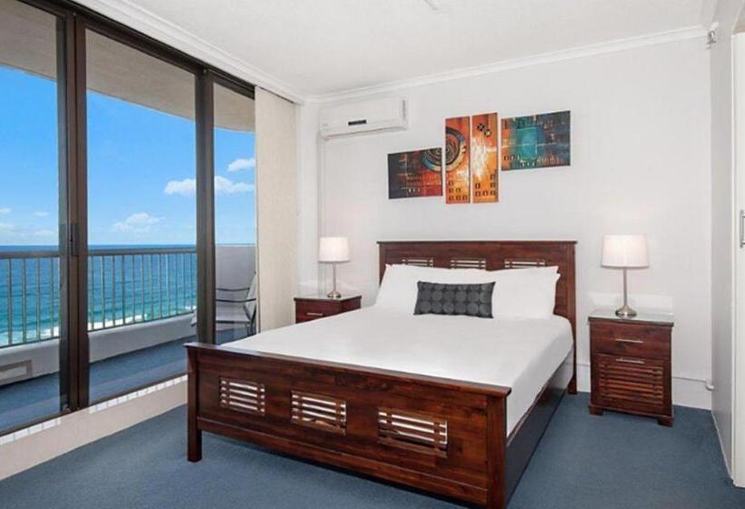 带2个卧室的公寓, Surfers International Gold Coast Accommodation