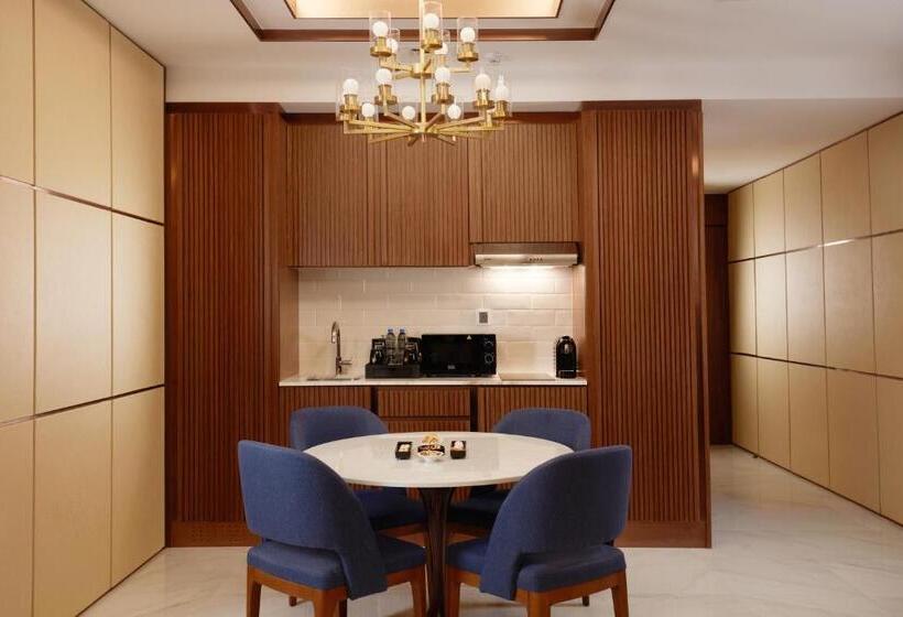 Люкс Real 2 Спальни, Royal M Al Aqah Beach Resort By Gewan