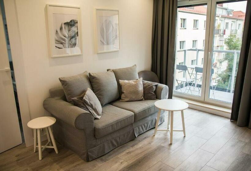 Апартаменты 1 Спальня, Krasińskiego 15a  10