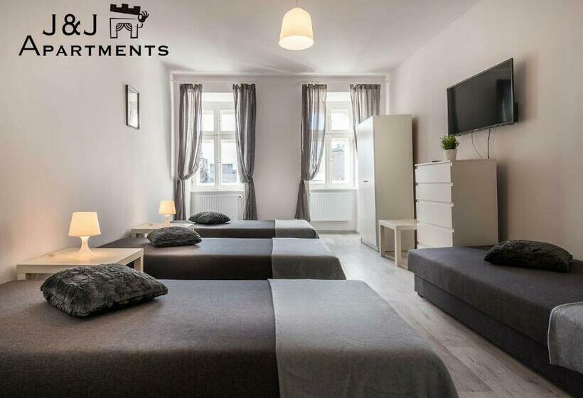 Четырехместный Номер Стандарт, J&j Apartments łazienna 30 Pokoje Na Wynajem