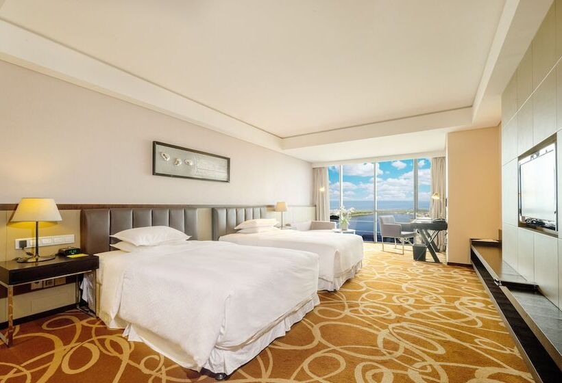 Номер Стандарт 2 Двуспальные Кровати, Four Points By Sheraton Qingdao, West Coast