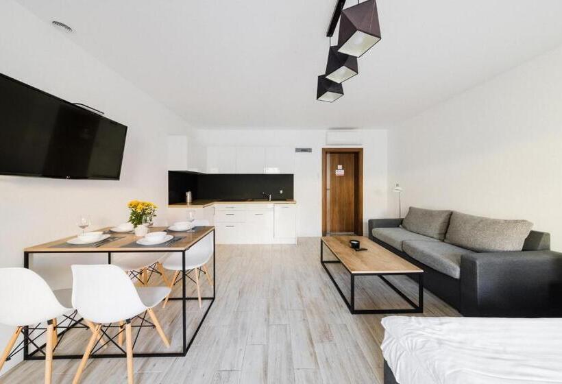 Апартаменты Superior 1 Спальня, Apartamenty Bałtyckie   Grand Baltic   Wifi, Klimatyzacja, Sala Zabaw, Taras Wypoczynkowy, Centrum U