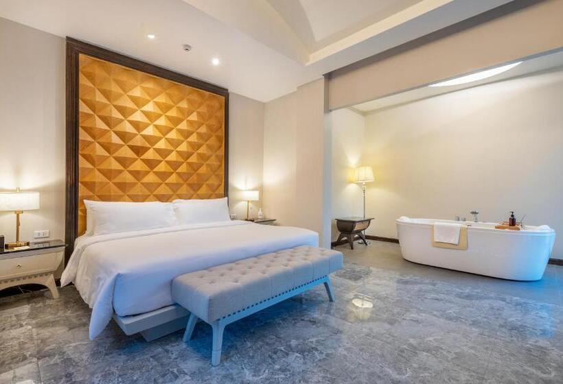 스탠다드 룸 킹사이즈 침대, Phukalini Luxury Pool Villa & Onsen Sha Plus Certified