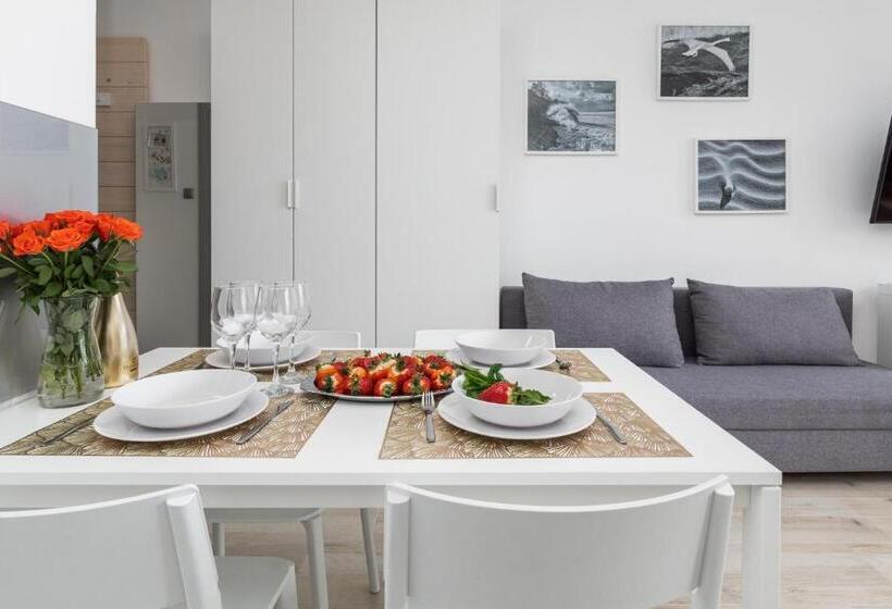 Студия Deluxe, Seaside Apartamenty Dominikana I Sianożęty Basen&jakuzzi&parking