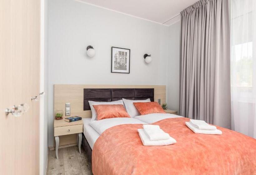 Студио Стандарт с Террасой, Seaside Apartamenty Dominikana I Sianożęty Basen&jakuzzi&parking