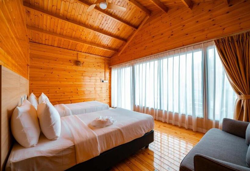 1침실 빌라 정원 전망, Jsk Mantanani Island Resorts