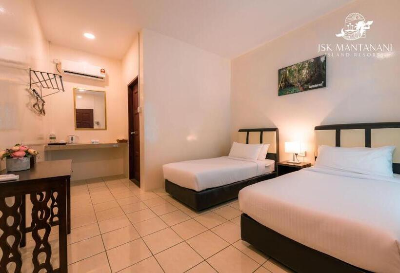 디럭스 룸, Jsk Mantanani Island Resorts