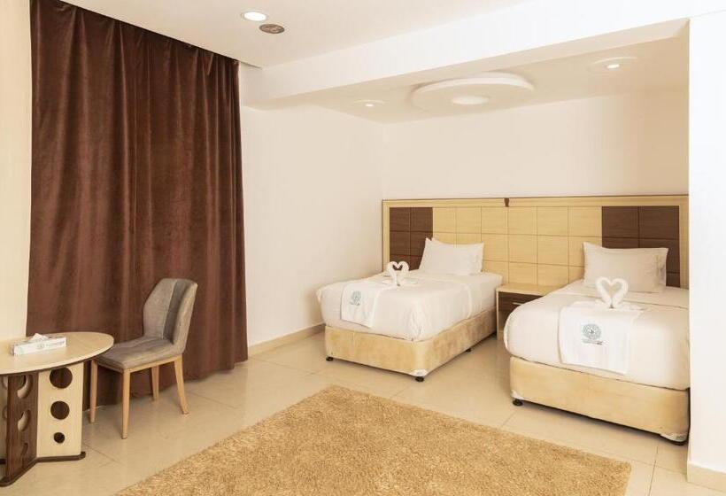 اتاق استاندارد با تخت بزرگ, Diamond Star Hotel فندق النجمة الماسية