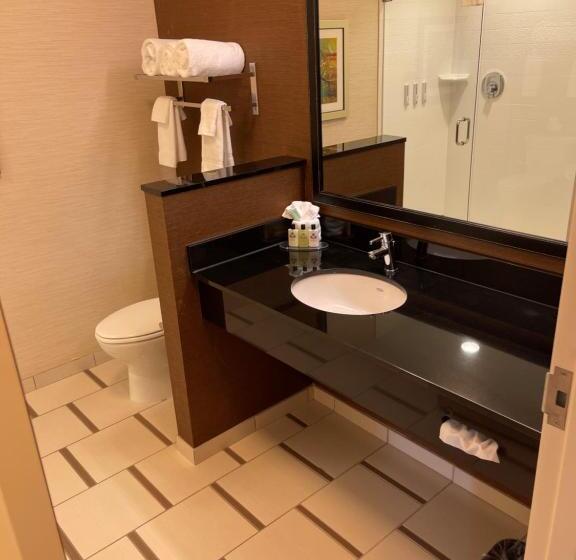 Люкс Кровать Кинг, Fairfield Inn & Suites By Marriott East Grand Forks