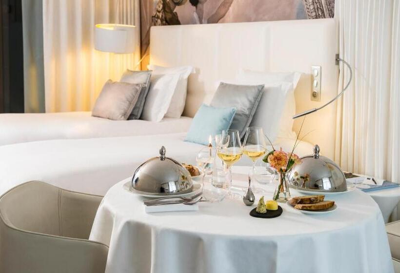 Номер Superior Кровать Куин, Cures Marines Hotel & Spa Trouville   Mgallery Collection