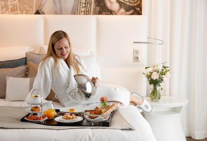 Номер Deluxe Кровать Кинг, Cures Marines Hotel & Spa Trouville   Mgallery Collection