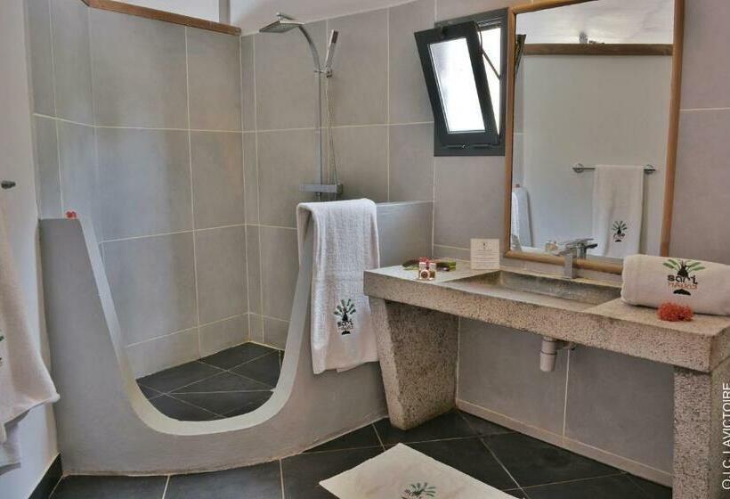 Standardzimmer mit Meerblick, Hôtel Résidence Sarimanok
