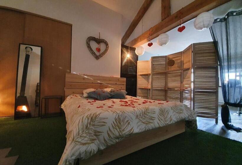 Номер Стандарт, Le13depic, Gite, Spa, Sauna, Piscine, Massage, Repas, Adult Only