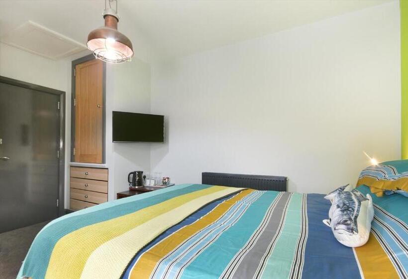 디럭스 룸 킹사이즈 침대, Farne Island Bed And Breakfast