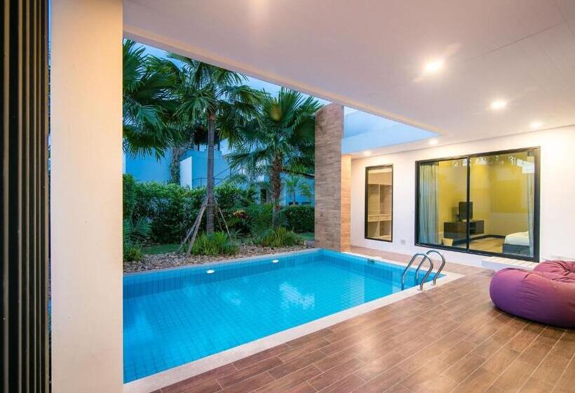 빌라 1 베드룸 - 수영장, The Seacret Garden Huahin