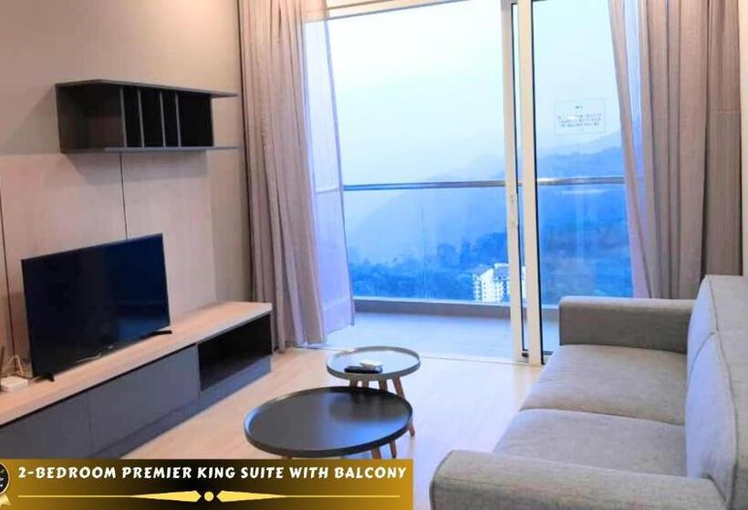 سوئیت پریمیوم 2 خوابه, 7stonez Suites Windmill Genting Highlands