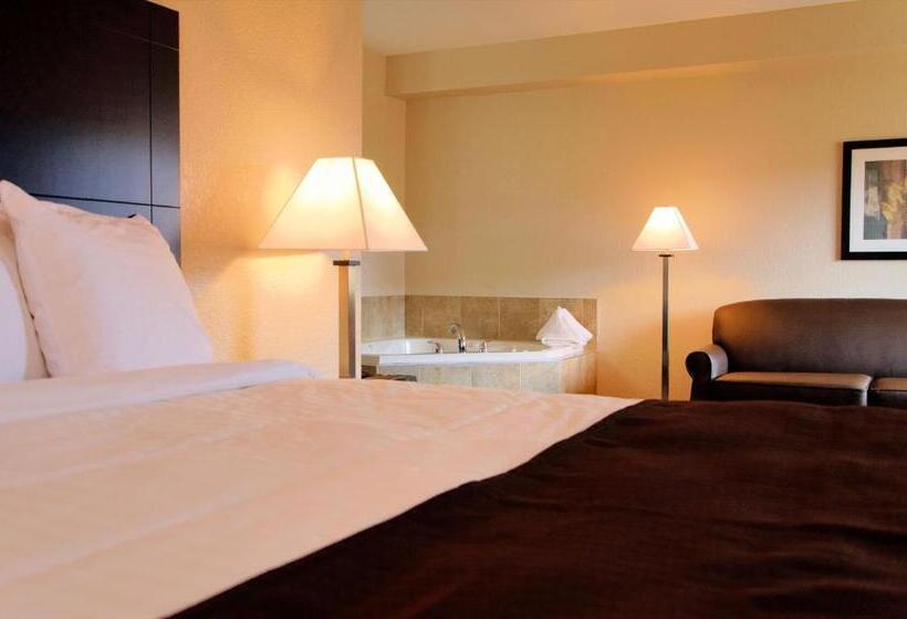 جناح مزود بجاكوزى, Cobblestone Inn & Suites   Denison | Oak Ridge