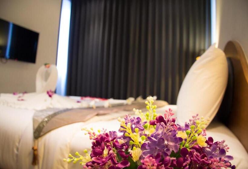 발코니가 있는 프리미엄 룸, At Samui Boutique