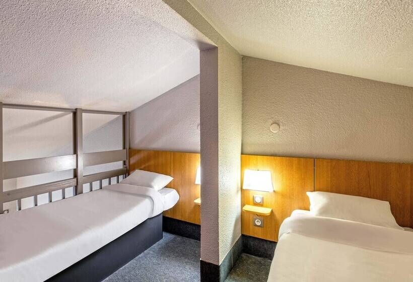 Четырехместный Номер Стандарт, B&b Hotel Brest Kergaradec Aéroport