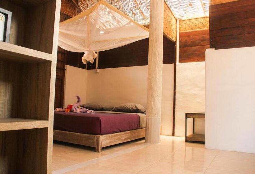 Номер Стандарт Индивидуальный Совместная Ванная, Seabreeze Hostel Bali