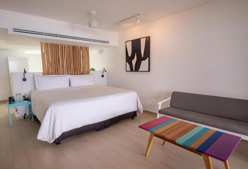 غرفة ديلوكس سرير كينج, Fiesta Americana Cozumel - All Inclusive
