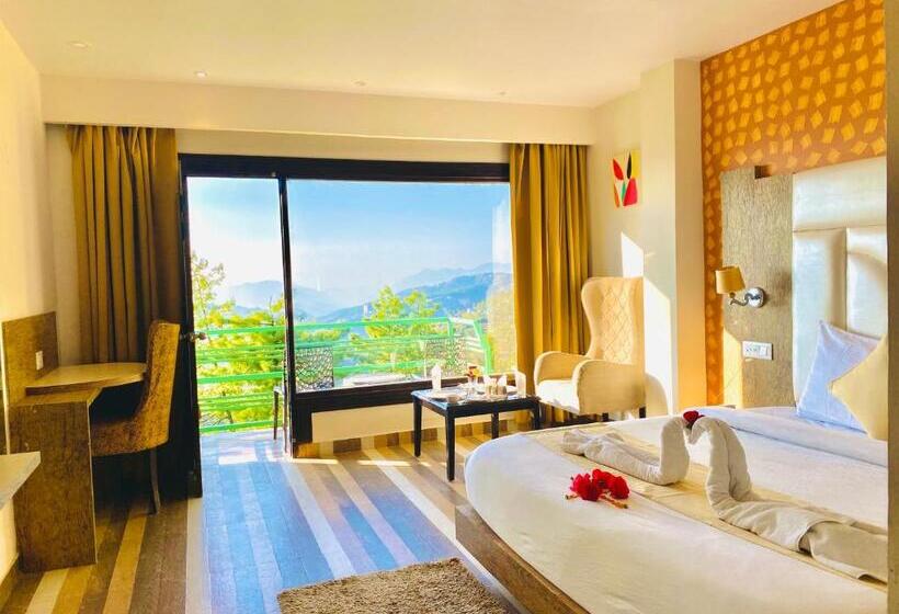 스탠다드 룸 킹사이즈 침대, Nature Mountain Valley View Resort    A Four Star Luxury Resort