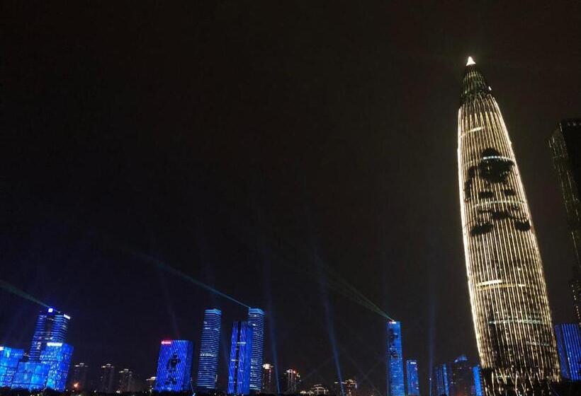 2침실 패밀리 아파트, Wesu Light Luxury Apartment Shenzhen Nanshan Science Park Branch