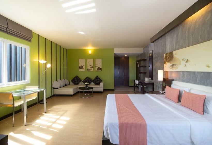 חדר דלוקס, Silathip Huahin Serviced Apartment &