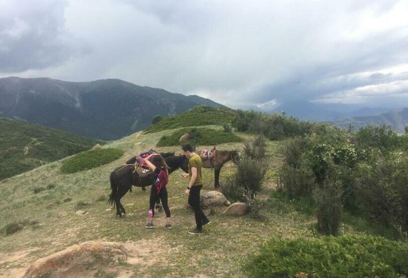چادر با خدمات رفاهی استاندارد, Guesthouse Bermet