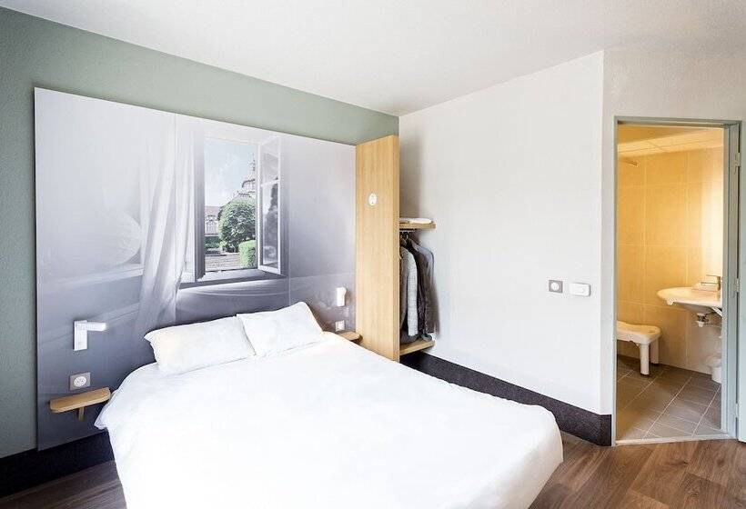 Номер Стандарт Адаптированный для Инвалидов, B&b Hotel Rennes Nord St Grégoire