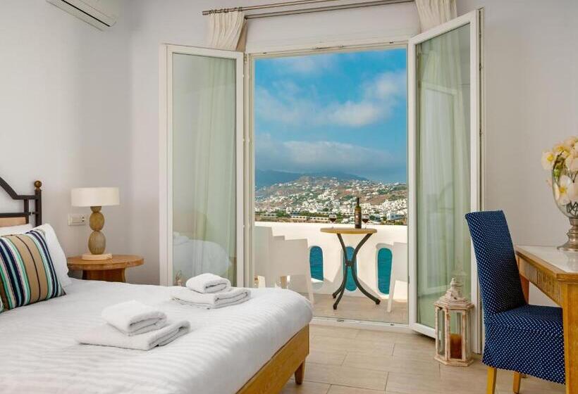 חדר סטנדרט נוף לים, Cape Mykonos