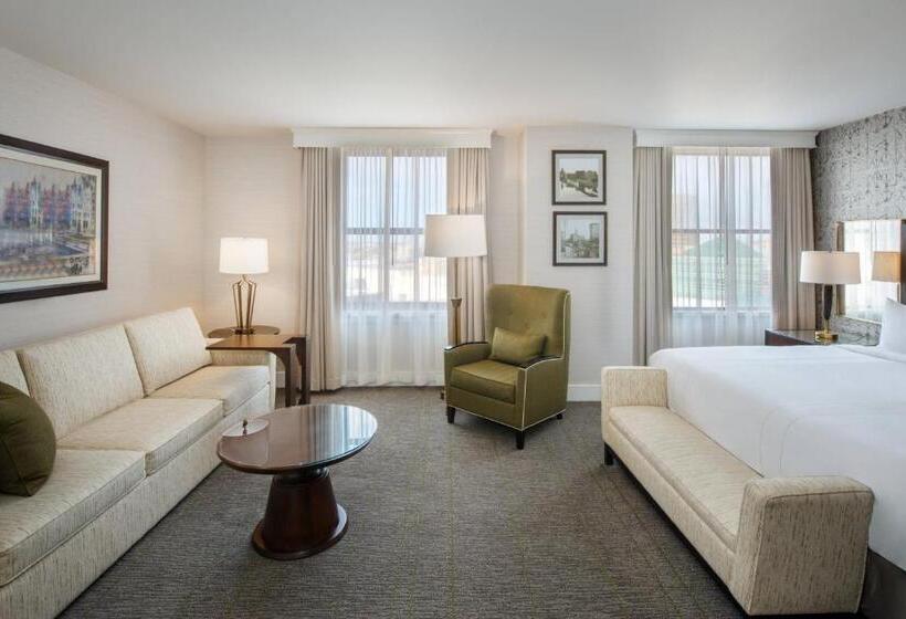 带大床的行政房间, Marriott Syracuse Downtown