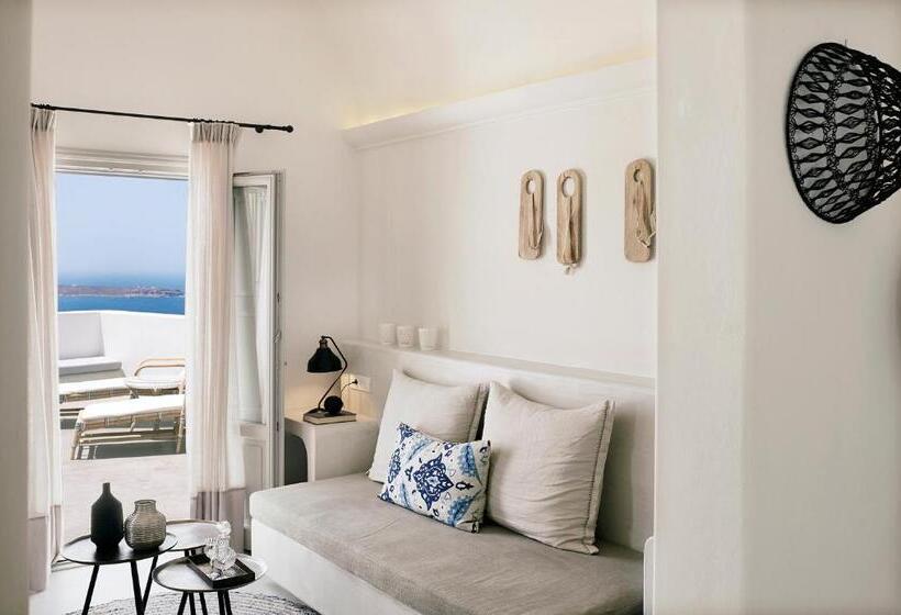 سوئیت جونیور با چشم‌انداز, Santo Pure Oia Suites & Villas