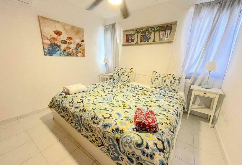 ویلای 1 خوابه با چشم‌انداز باغ, Oceanfront & Garden View Villas Hotel Wifi Bbq Parking Los Corales Beach Club & Spa