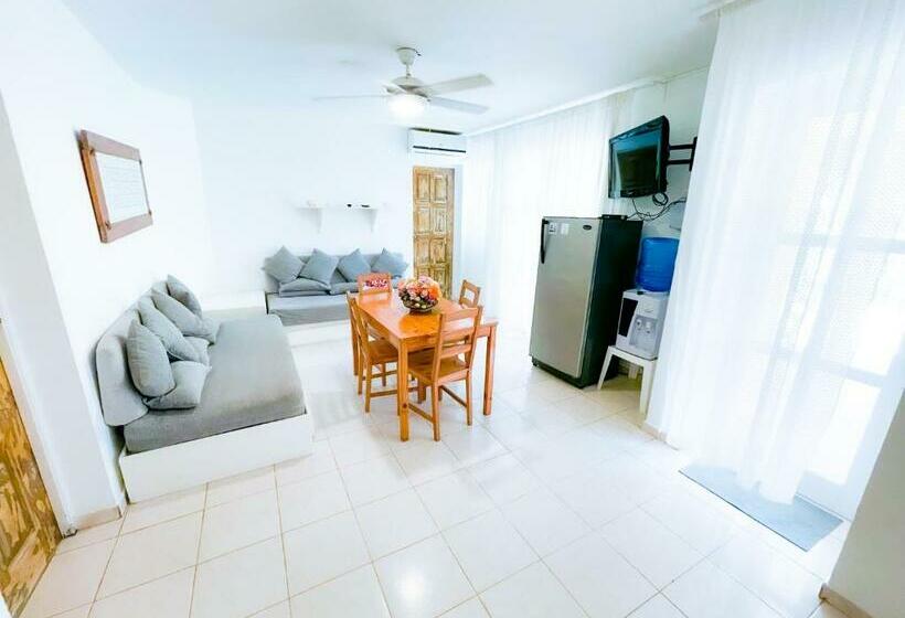 ویلای 1 خوابه با چشم‌انداز باغ, Oceanfront & Garden View Villas Hotel Wifi Bbq Parking Los Corales Beach Club & Spa