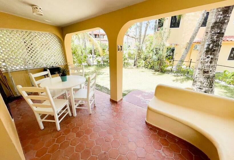 ویلای 1 خوابه با چشم‌انداز باغ, Oceanfront & Garden View Villas Hotel Wifi Bbq Parking Los Corales Beach Club & Spa